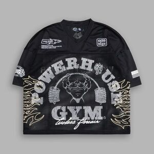 SOLD: Darc sport x powerhouse x civil regime x football jersey